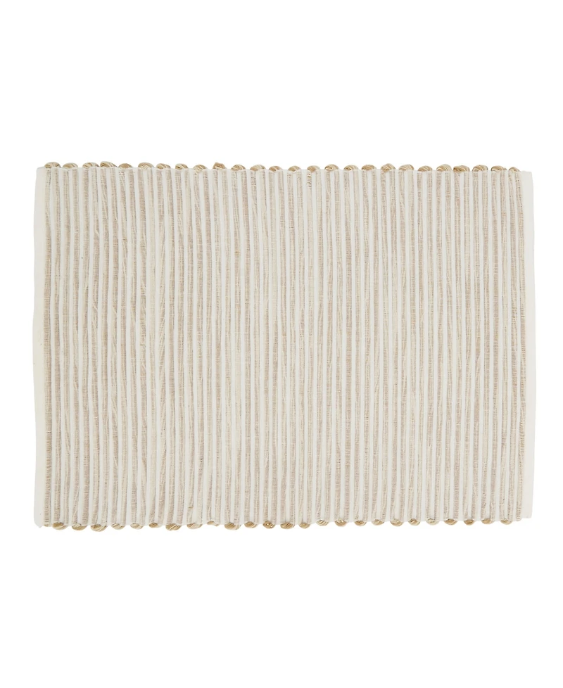 Saro Lifestyle Ribbed Placemats
