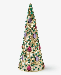 Holiday Lane Opulence Embellished Tree Table Decor, Macy's Exclusive