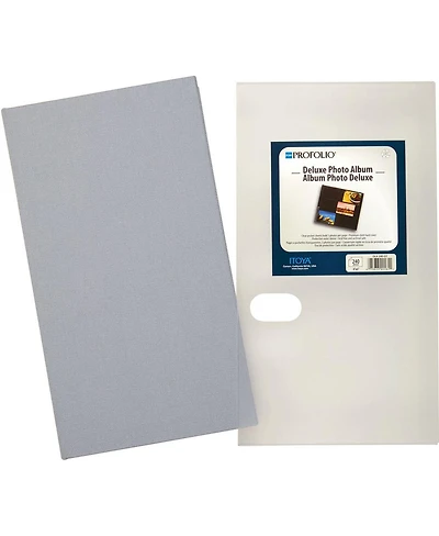 Itoya Profolio Deluxe Photo Album, Holds 240 4x6" Pictures, 3-Up