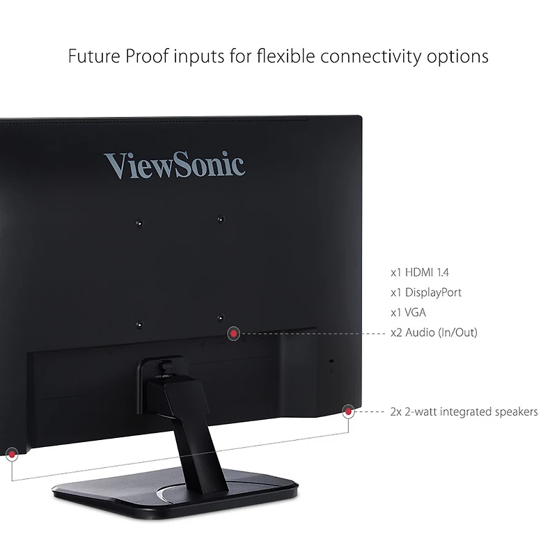 ViewSonic VA2256-mhd 16:9 Full Hd Ips Led Monitor