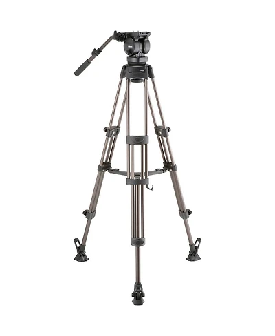 Libec 3 Section Aluminum Tripod with H65B Head and Br 6B Mid Level Spreader