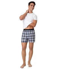 Hanes Men's Ultimate Woven Boxers, 5-Pack