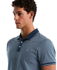 Original Penguin Men's Jacquard Wave Polo Shirt