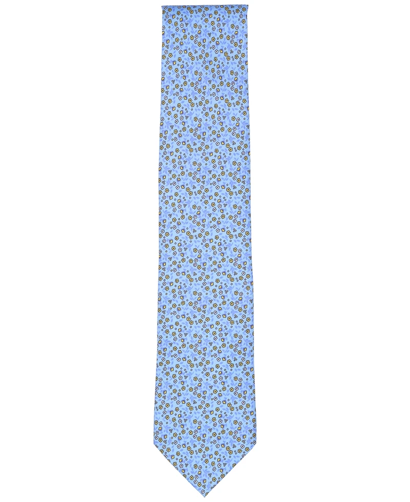 Club Room Men's Harvey Classic Design Floral Pattern Silk Tie, Macy's Exclusive