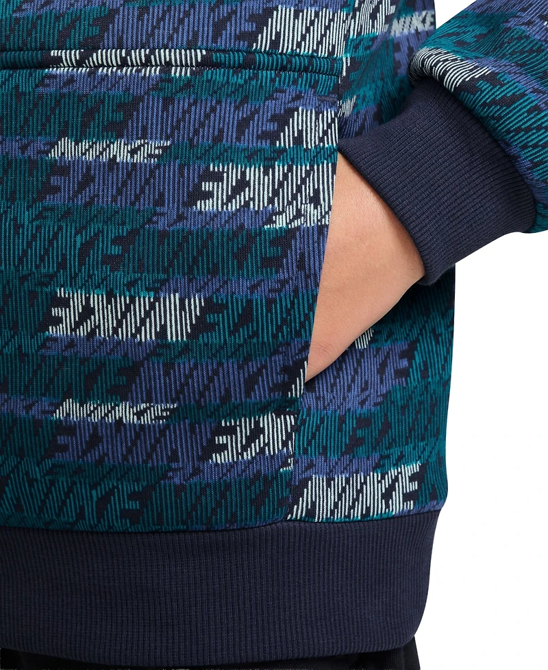 Nike Boys' 8-18 Sportswear Club Fleece Pull-On Hoodie