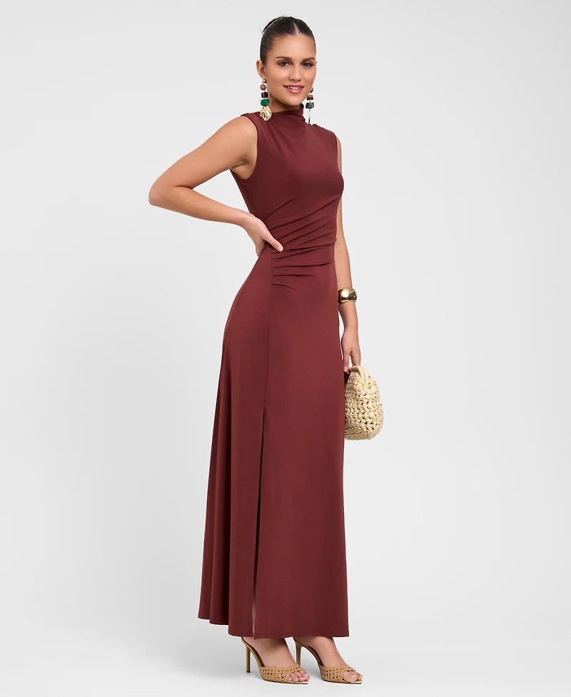 Rachel Roy Women's Mock Neck Midi Dress