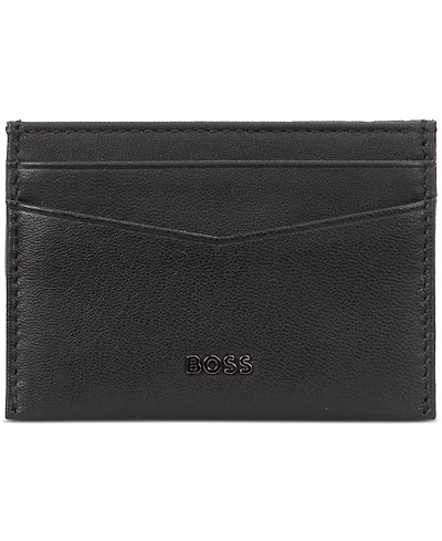 Hugo Boss Men's Open Face Leather Wallet