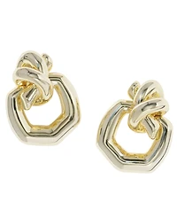 Kendra Scott Metal Plated Parker Knot Open Frame Earrings
