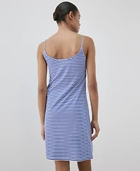 Mango Women's Striped Woven Cotton Dress