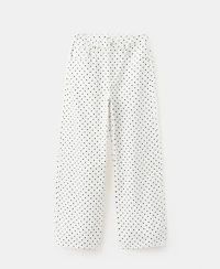 Mango Women's Polka Dot Balloon Jeans