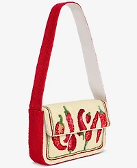 On 34th Hand Beaded Shoulder Bag