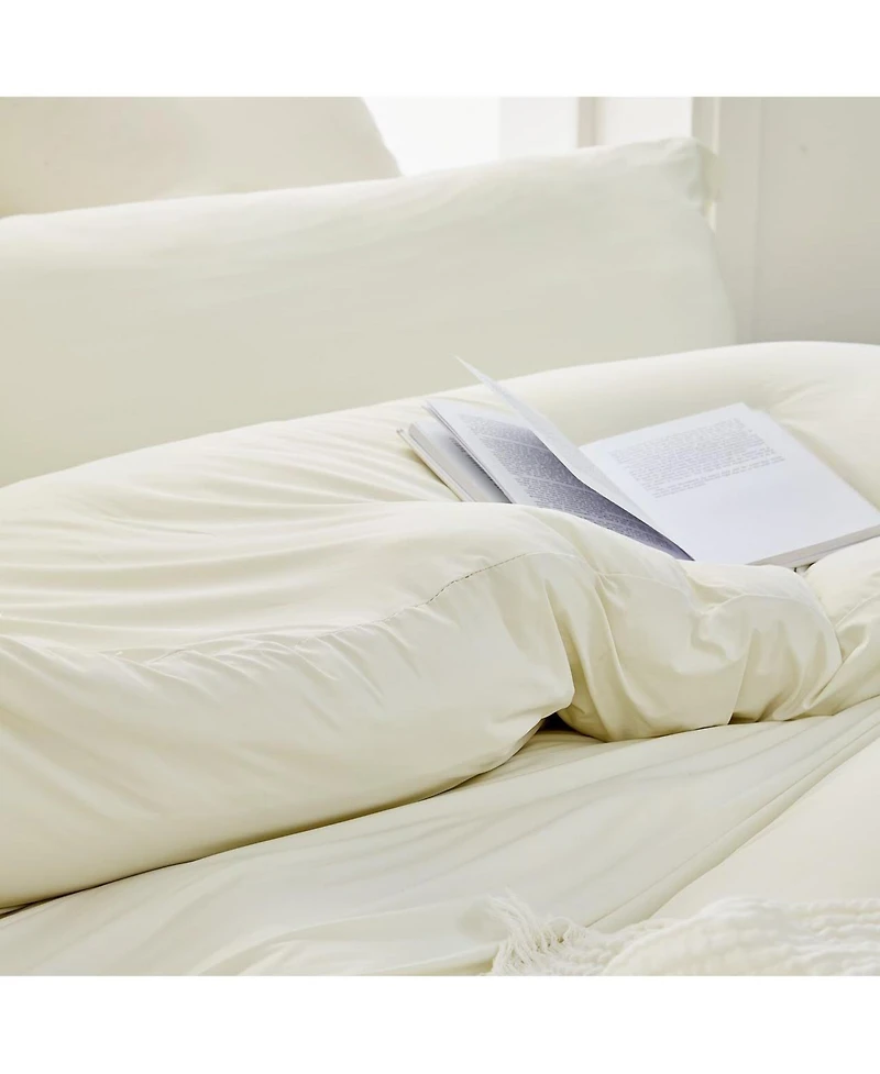 Look At This Thicky - Coma Inducer Oversized Comforter Set - Extra Thicky - Creamy Elephant