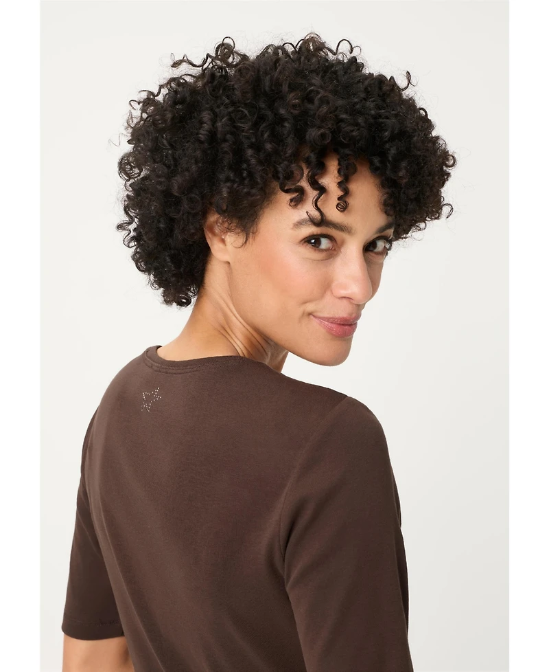 Olsen Women's Solid T-Shirt