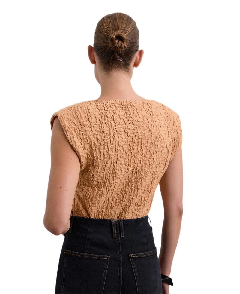 Scalpers Women's Wrinkle padded Tee