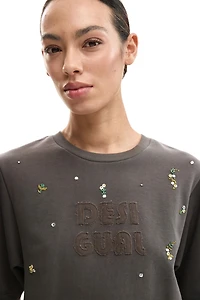 Desigual Women's Plain T-shirt appliques