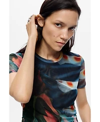 Desigual Women's T-shirt designed by mr. christian lacroix