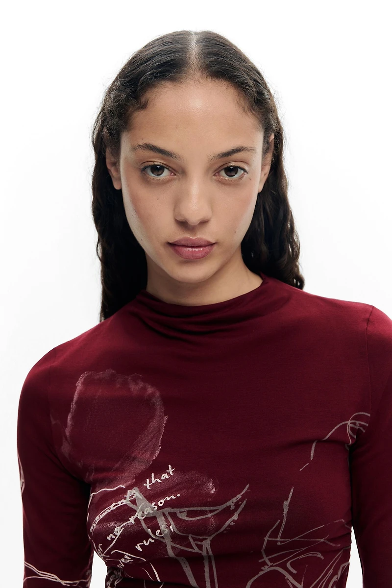 Desigual Women's Printed long-sleeve t-shirt