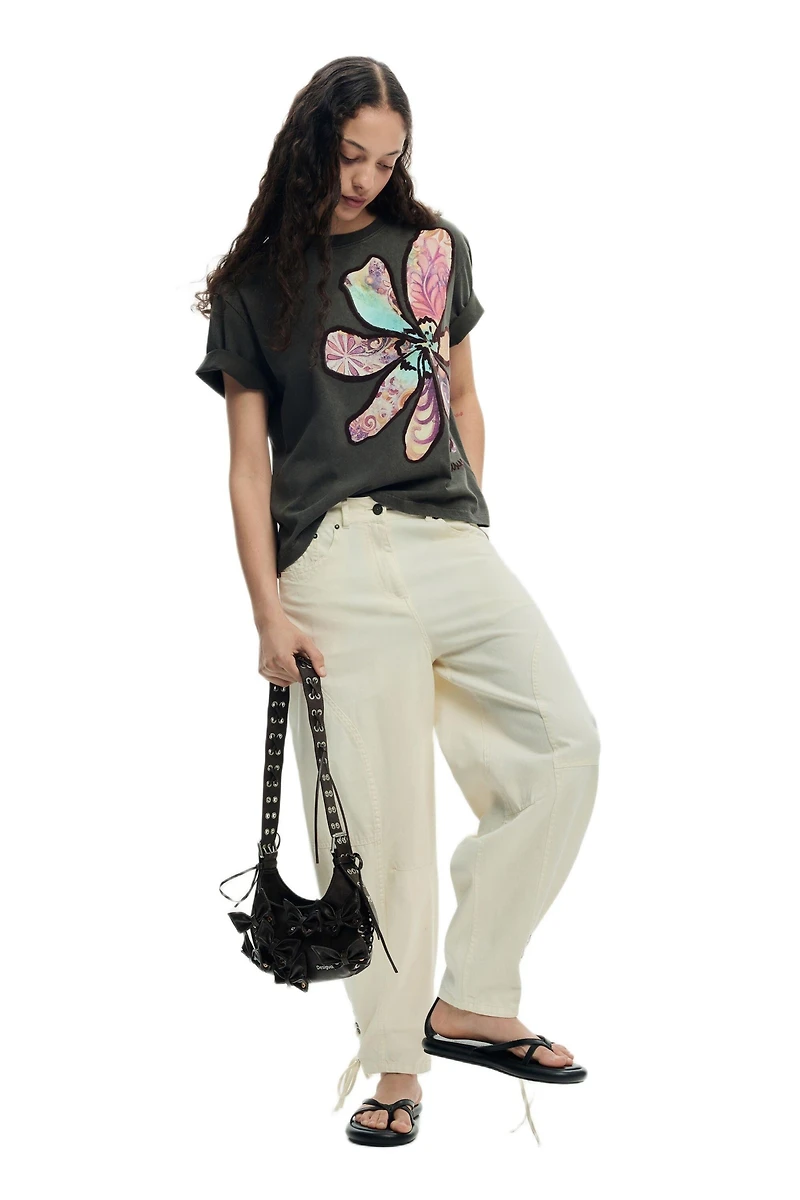 Desigual Women's Floral Print T-shirt
