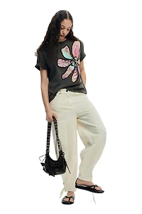 Desigual Women's Floral Print T-shirt
