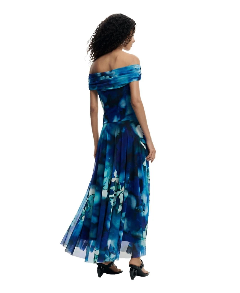Desigual Women's Long floral dress
