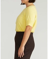 Universal Standard Plus Savvy Fine Knit Sweater Top