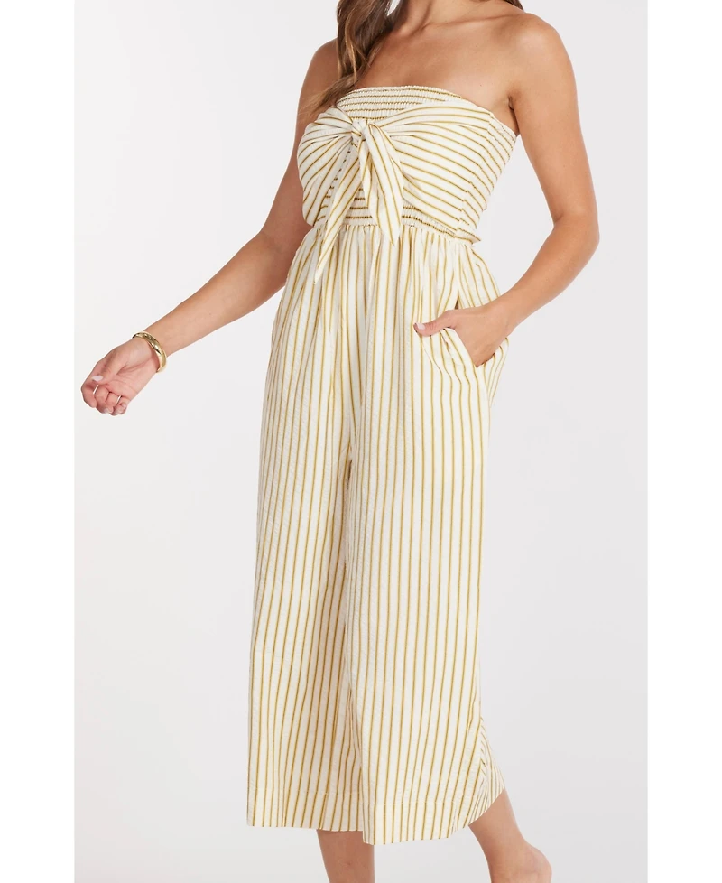 Bishop + Young Women's Elva Stripe Jumpsuit
