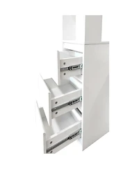 Streamdale Furniture Tall Storage Cabinet with Multi-functional Space