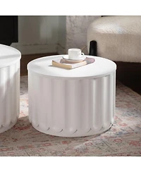 Streamdale Furniture Round Nesting Storage Tables with Lift-Off Lids