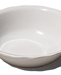 Abode Homewares Scallop NewWave Melamine Low Bowls, Set of 6