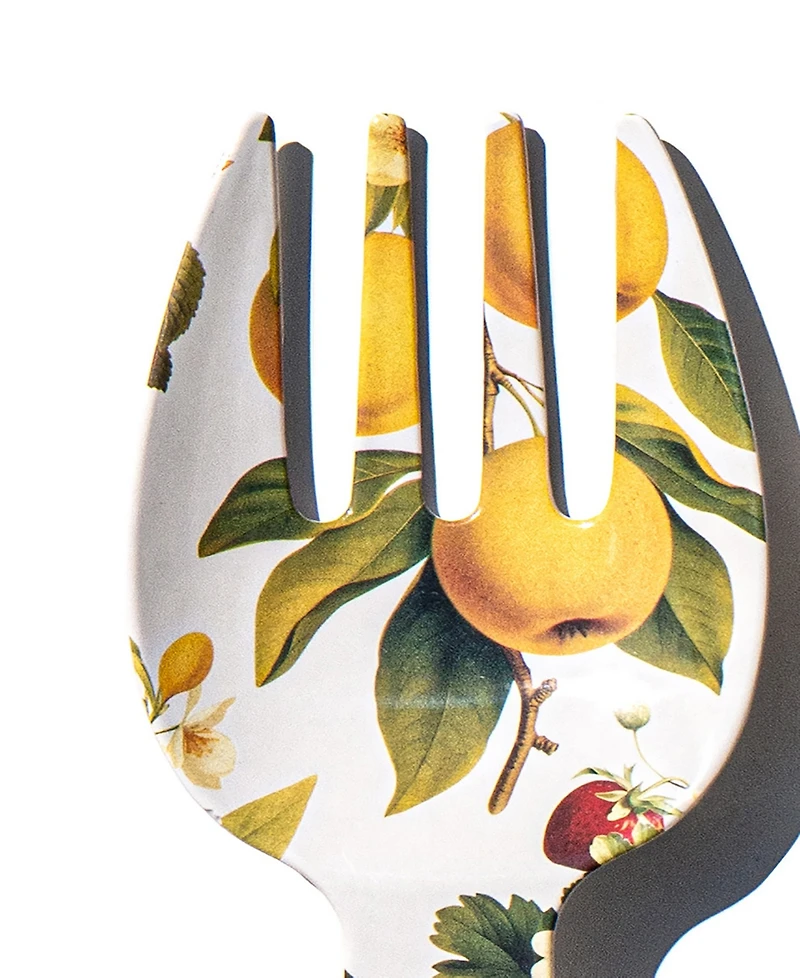 Abode Homewares Fruitstand Melamine Serving Utensils, Set of 2