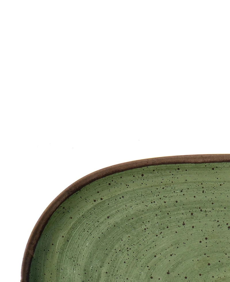Abode Homewares Retreat Pottery 10.9" Melamine Oval Platter
