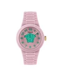 Versace Kid's V-Pop Pink Silicone Strap Watch 34mm