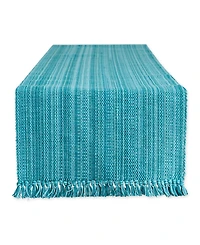 Design Imports Variegated Fringe Table Runner, 13" x 72"