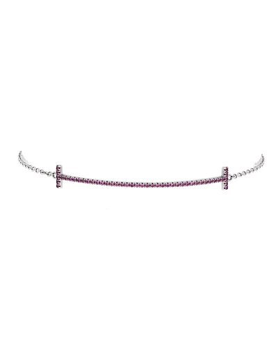 Pre-Owned Tiffany & Co T Smile Chain Bracelet