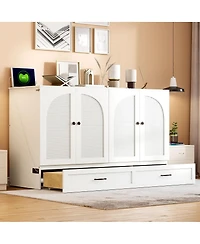 Streamdale Furniture Murphy Bed with Large Drawers