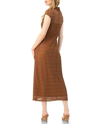 Ivonne Women's Long Knitted Off-Shoulder Dress