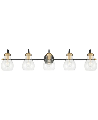 Possini Euro Design Brade 39.5" Wide 5 Light Bath Light Fixture