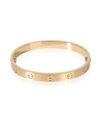 Pre-Owned Cartier Yellow Gold Brushed Finished Love Bracelet