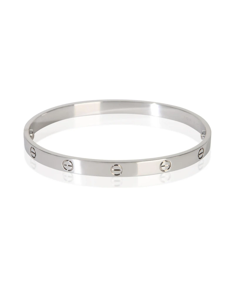 Pre-Owned Cartier White Gold Love Bracelet