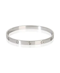 Pre-Owned Cartier White Gold Love Bracelet