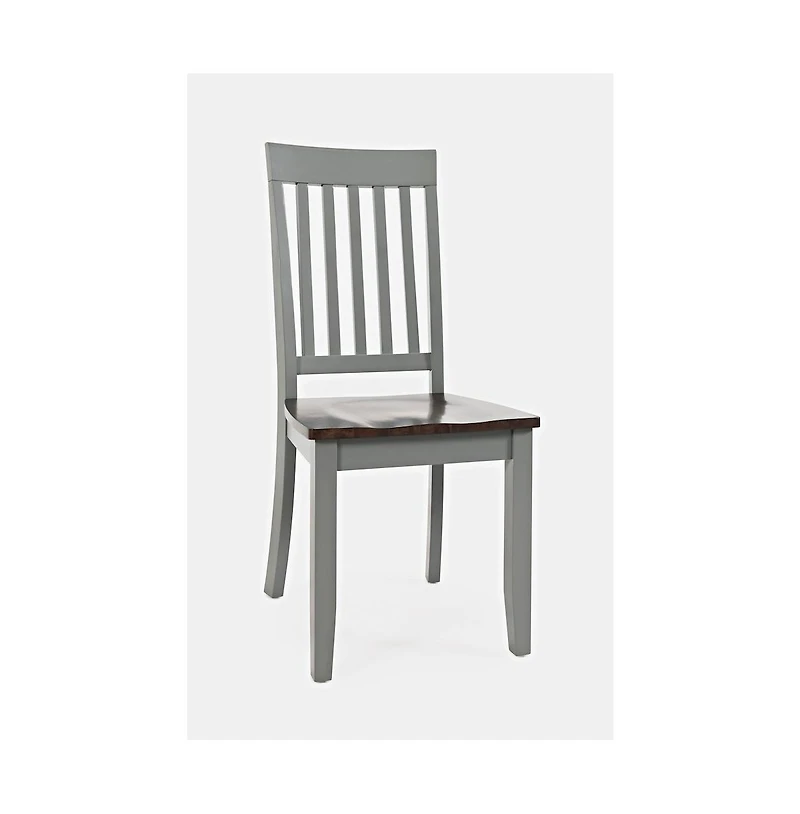 Jofran Decatur Lane Farmhouse Solid Wood Dining Chair (Set of 2