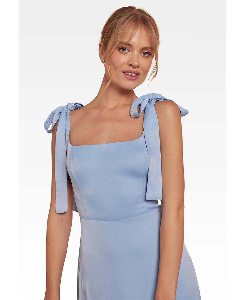 Maids to Measure Women's Allegra Tie Shoulder Bridesmaid Dress