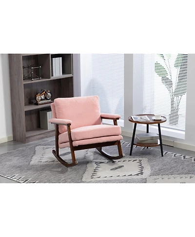 Streamdale Furniture Mid-Century Rocking Accent Chair