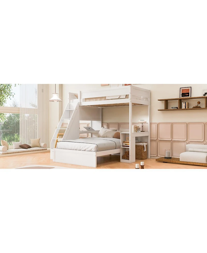 Streamdale Furniture Twin Xl Over with Desk and Usb