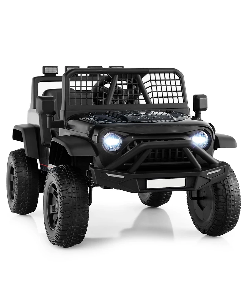 Slickblue 24V Electric Ride On Car for Kids with Parent Remote, Music and Lights