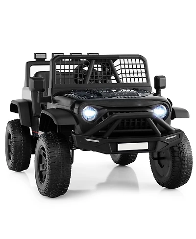 Slickblue 24V Electric Ride On Car for Kids with Parent Remote, Music and Lights