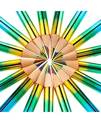Gnuadz Pencils 4-in-1 Wooden Art Gifts 96-count
