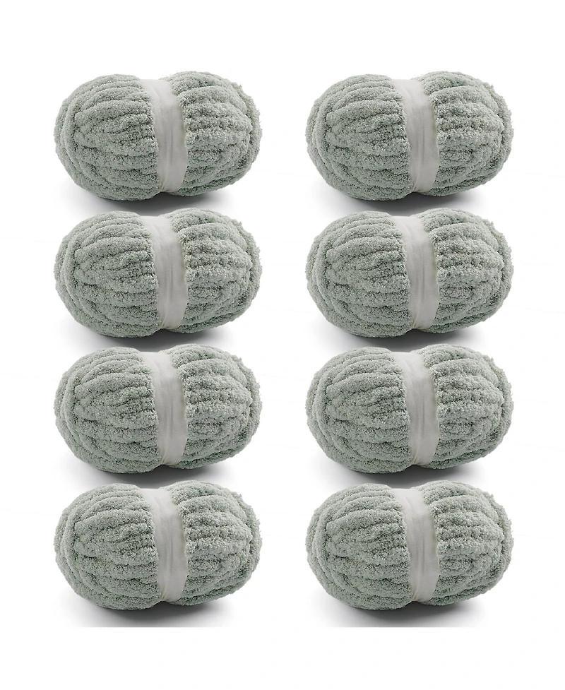 Gnuadz Chenille Chunky Yarn for Hand Knitting Crocheting 7.7 Ounce