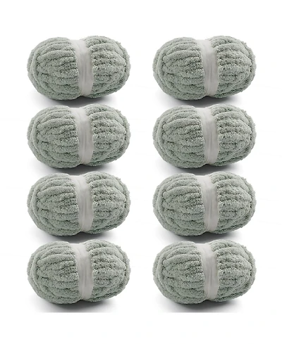 Gnuadz Chenille Chunky Yarn for Hand Knitting Crocheting 7.7 Ounce