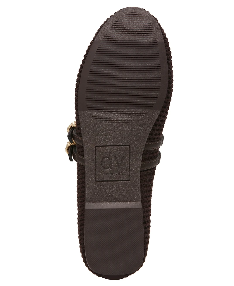 Dv Dolce Vita Women's Lespina Knitted Mary Jane Flats